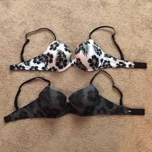 Set of 2 PINK Victoria Secret 34 C Bras